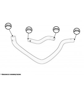 Radiator Silicone Honda Civic 96-00 TurboWorks