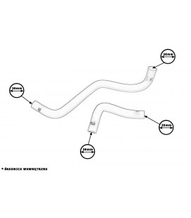 Radiator Silicone Honda Civic CRX D-Seria SOHC 88-91 TurboWorks