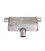 Rear Center Muffler 63.5mm TurboWorks LT 304SS