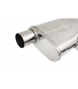 Rear Center Muffler 63.5mm TurboWorks LT 304SS