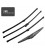 Rear dedicated silicon wiperblade 400 mm