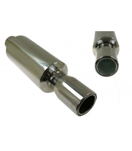 Rear Muffler TurboWorks 100mm inlet 63,5mm