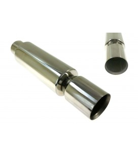 Rear Muffler TurboWorks 100mm inlet 76mm