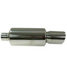 Rear Muffler TurboWorks 120mm inlet 76mm