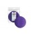Shiny Garage White Purple Microfiber Applicator 13,5x3 cm