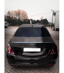 Spoiler Cap Lip - Mercedes-Benz S Class W222 2013+ Carbon