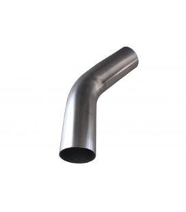 Stainless elbow 45deg 70mm 40cm