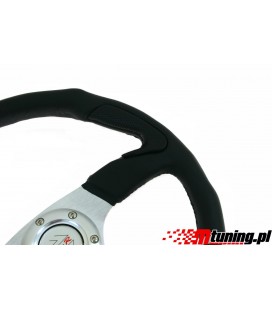 Steering wheel Pro 350mm offset:0mm Leather Black