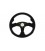 Steering wheel Pro 350mm offset:0mm Leather Black