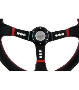 Steering wheel Pro 350mm offset:80mm Leather Black