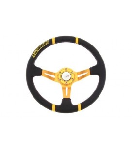 Steering wheel Pro 350mm offset:80mm Leather Black