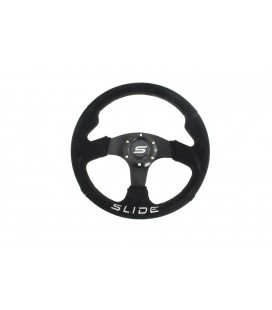 Steering wheel SLIDE 320mm offset:0mm Suede Black