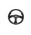 Steering wheel SLIDE 320mm offset:0mm Suede Black