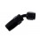 Swivel fitting 45° AN6 black