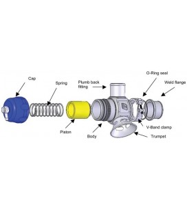 Turbosmart BLOW OFF Dual Port 38MM UNI