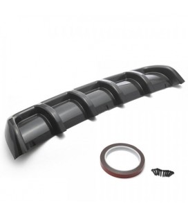 Universal Car Rear Bumper Diffuser Black 66CM