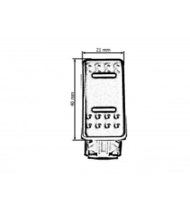 Jungiklis ON-OFF 3PIN (mėlynas)