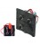 Switch Panel 12V SPSTON-OFFx3, 1xGZ, 2B 15A IP68