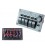 Jungiklių panėlė ALU, ON-OFFx5, 1xGZ, BA 3x5A 2x10A 1x15A IP68