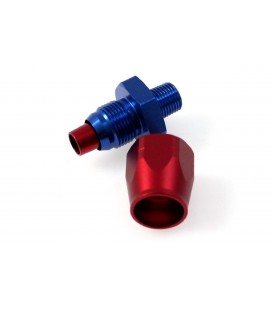 SWIVEL FITTING STRAIGHT AN10-12NPT CUTTER FORGED