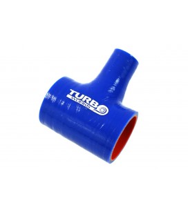 T formos silikoninis sujungimas BlowOff TurboWorks Pro Blue 51-32mm