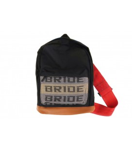 Takata Bride Bag Black bride straps red