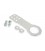 Towing bracket front silver