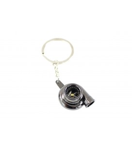 Turbocharger Keychain Black