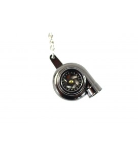 Turbocharger Keychain Black