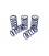 WasteGate spyruoklė 40mm 0.6 Bar