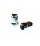 Wheel cap nut M12x1.5 34mm key 19 CONE