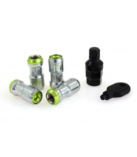Wheel Nuts JDM Performance M12x1.5 Green Locking