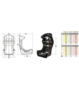 Fotel Sabelt Taurus Max FIA