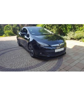 Front splitter Opel Astra J GTC