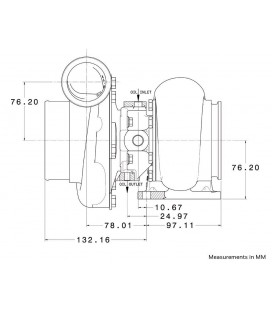 Garrett GTW3884R Turbocharger (841691-5004S)