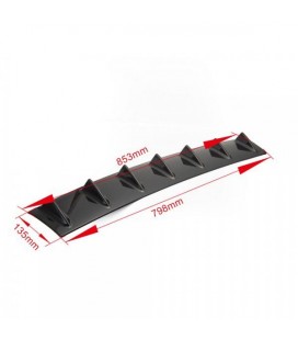 Versatile aileron on the roof door diffuser shark fin 7 wing 85CM