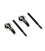 Bonnet shackle SLIDE Black
