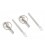 Bonnet shackle SLIDE Silver