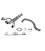 Exhaust manifold Jeep Wrangler TJ 2.5L 97-99