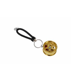 Rim JR3 TE37 Keychain Gold