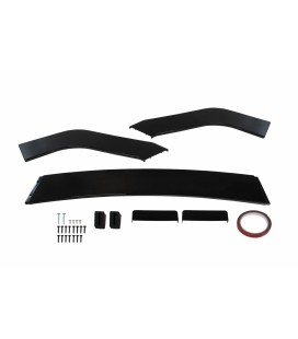 Universal front bumper splitter 3pcs.