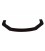 Universal front bumper splitter gloss black 3pcs.