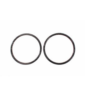 Carbon frame door speaker ring Ford Mustang 15-19