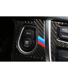 Carbon wrap engine start/stop ignition BMW F30 F34