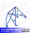 Roll Bar MITSUBISHI Lancer EVO IX 4-door Sedan REMOVABLE REAR CAGE V2
