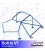 Roll Cage AUDI A3 / S3 (8L) 3-doors Hatchback Quattro BOLT IN V1