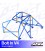 Roll Cage AUDI A3 / S3 (8L) 3-doors Hatchback Quattro BOLT IN V4