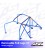 Roll Cage BMW 1-Series (E87) 5-doors Hatchback RWD REMOVABLE FULL CAGE V3