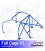 Roll Cage CITROËN AX (Phase 1/2 ) 3-doors Hatchback FULL CAGE V3