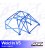 Roll Cage HONDA S2000 (AP) 2-doors Roadster WELD IN V5
